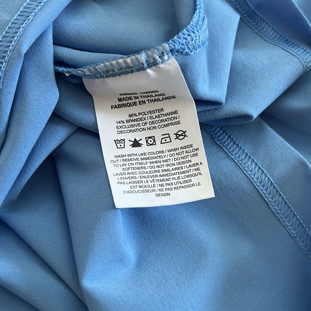 Nike UNC Tar Heels Mens M Blue Dri-Fit Polo - Picture 10 of 10